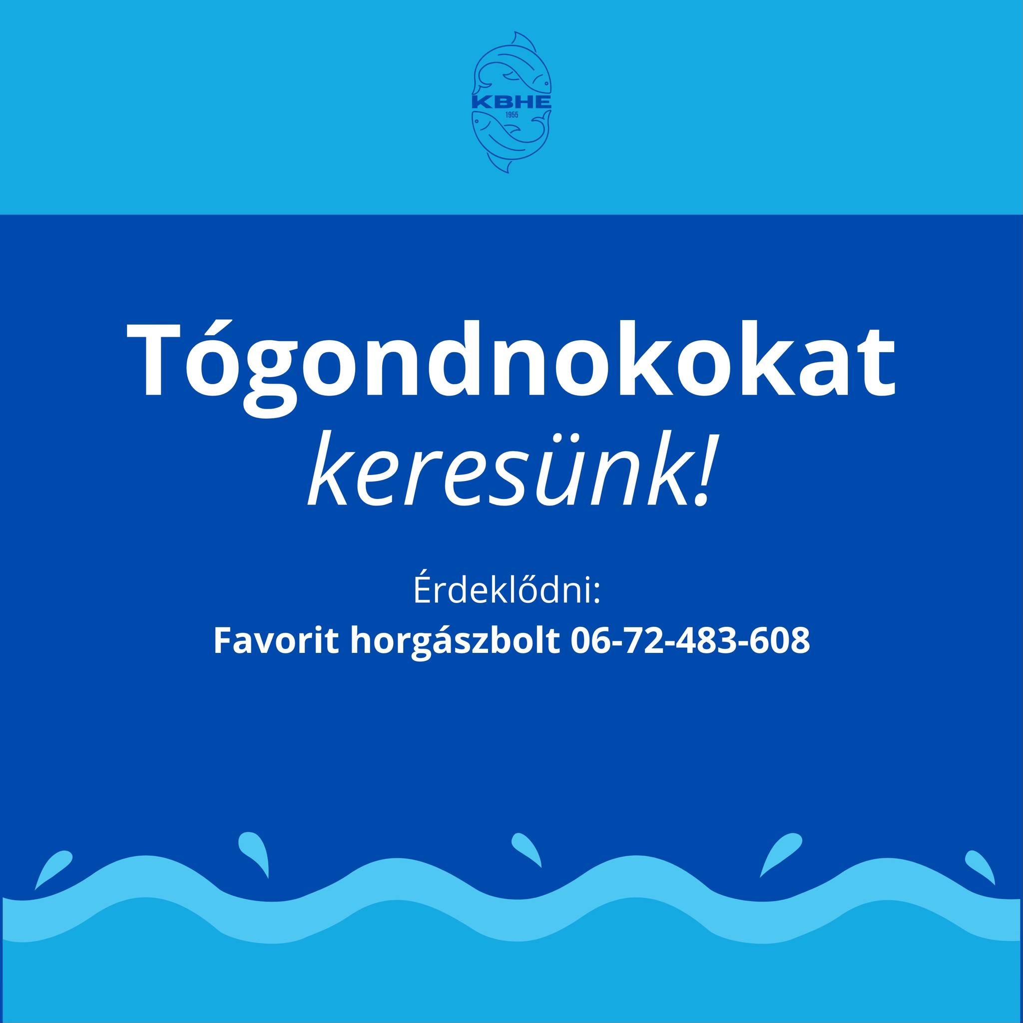 Álláslehetőség: tógondnokokat keresünk