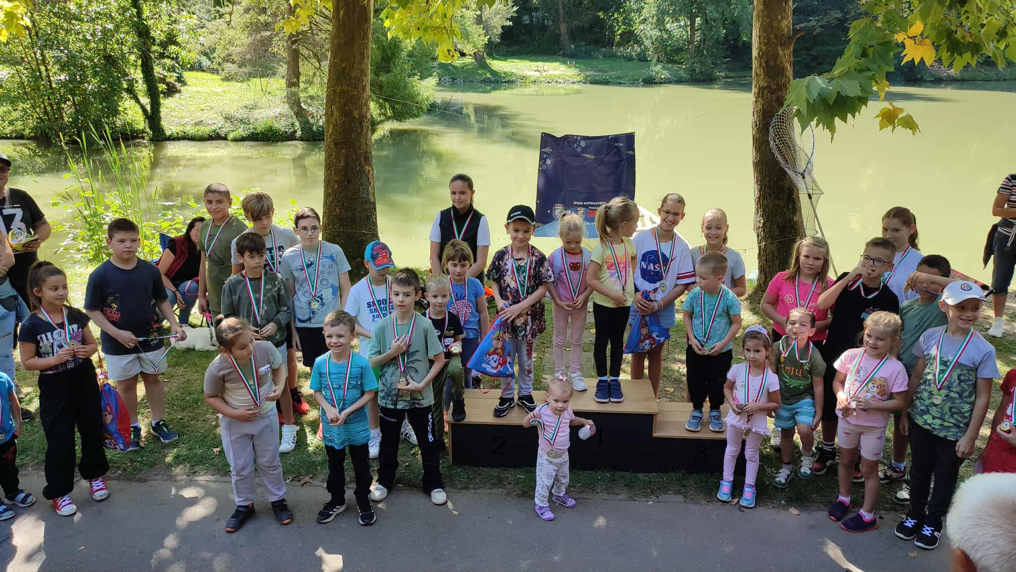 Közel a természethez – gyermekhorgász verseny Sikondán 