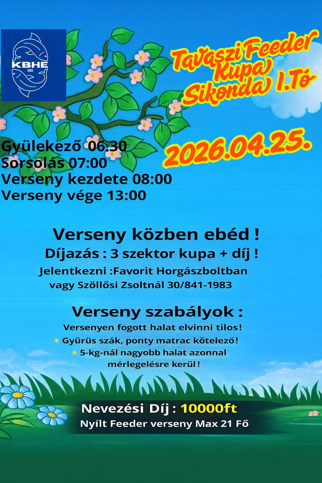 Tavaszi Feeder Kupa Sikonda 1. 2026.04.25