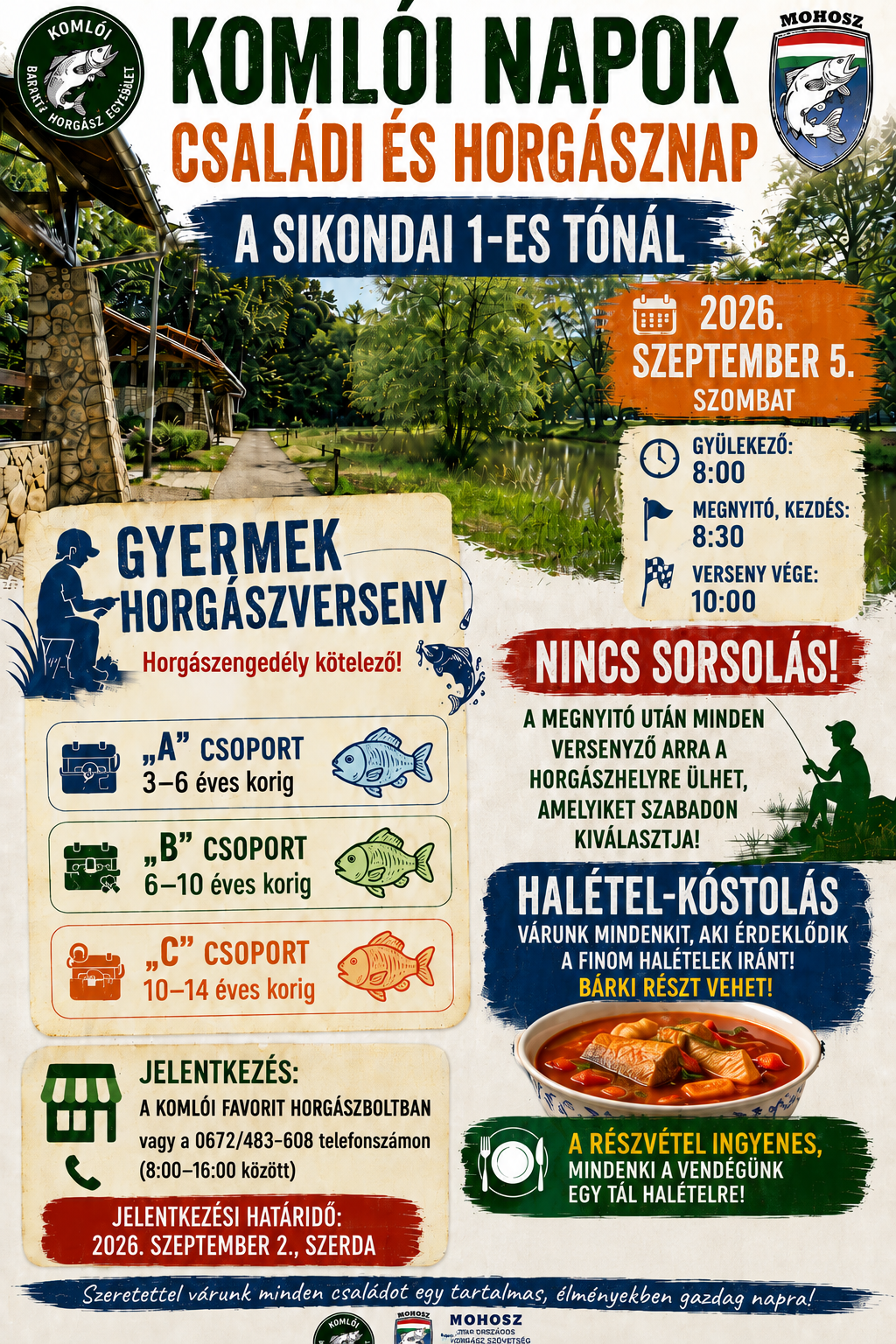 KBHE Bányásznapi családi nap és gyermek horgászverseny